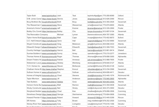build a custom cold emailing list and cold calling list